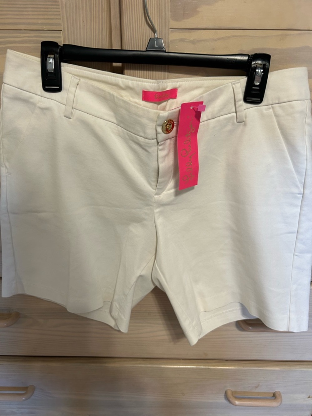 Women's White Shorts